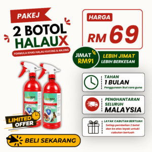 Pakej 2 Botol HalauX